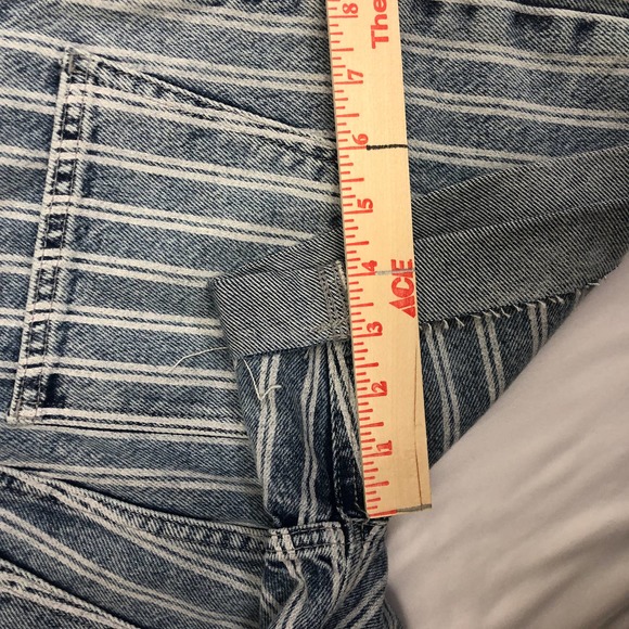 Free People High Waisted Paperbag Jean Shorts - Picture 4 of 6